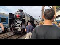 ⁴ᴷ Train travel in Hungary - From Budapest to Szob with steam train