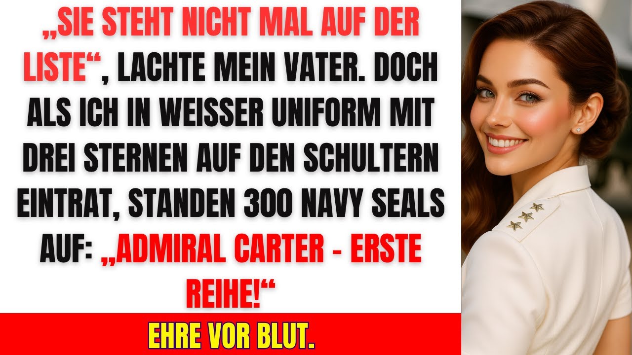 Er meinte: „Sie steht nicht auf der Liste“ – Sekunden später stand die Navy für mich auf
