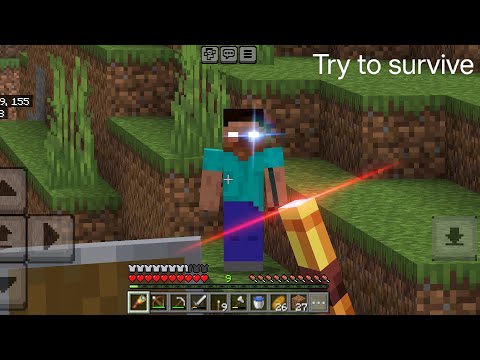 Can I survive from Herobrine in Minecraft 1.21 Ep2.