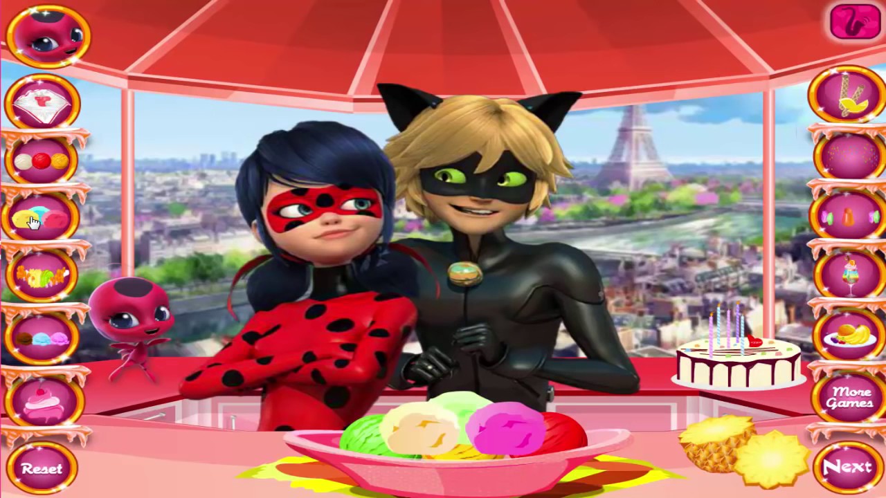Ladybug Rooftop Ice Cream Boutique Miraculous Ladybug and Cat Noir ...