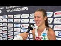 Tereza Hrochová po maratonu na ME 2026