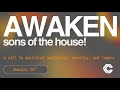 Awaken, Sons of the House | 21 Days of Prayer & Fasting