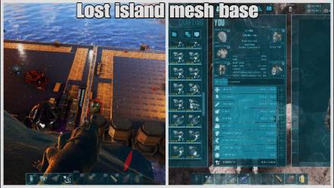 Mesh base on lost islandark official small tribesark mesh YouTube