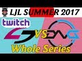 【LoL】| LJL Summer 2017 | UnsoldStuff Gaming vs DetonatioN FocusMe | Whole Series | English Cast