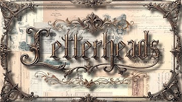 FREEBIE – Antique French Treasures With a Christmas Twist - Letterheads digital kit release
