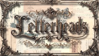 Full FREEBIE – Antique French Treasures With a Christmas Twist - Letterheads digital kit release Guide