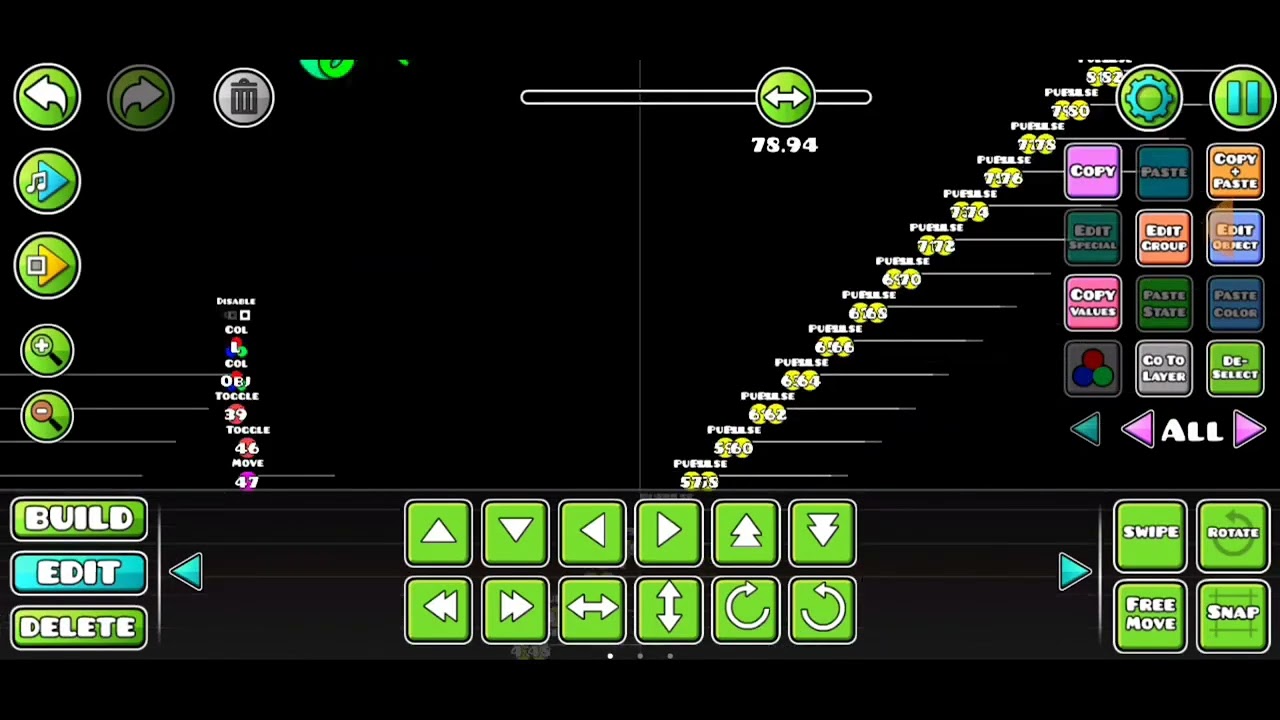 Showcasing my recent level in the editor | Geometry dash - YouTube
