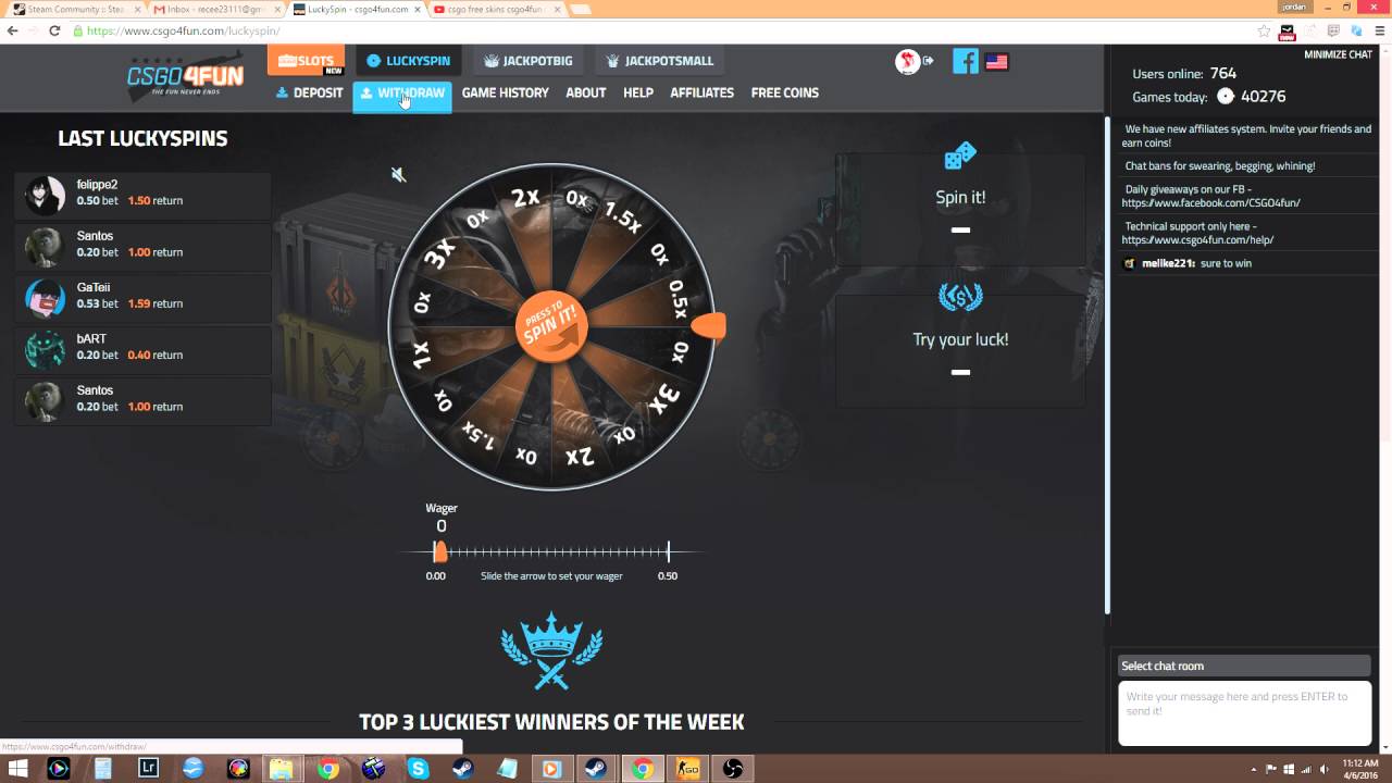 CSGO Tutorial - [FREE $0.50] CSGO4Fun csgo4fun.com +0.50$ [Recee23]