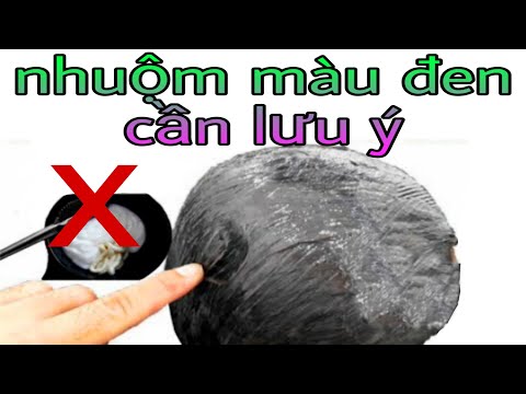 Video: Làm thế nào để nhuộm tóc đen đã nhuộm thành màu đỏ mà không cần thuốc tẩy (có hình ảnh)