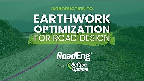Inleiding tot optimalisatie van grondwerk voor wegontwerp