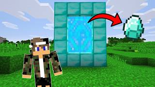 FAKİR ELMAS PORTALI BULDU VE ZENGİN OLDU😱- Minecraft
