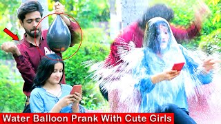 Water Balloon Prank With Cute Girls By Aj-Ahsan