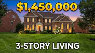 Glen Allen VA Luxury Home Tour | Custom Boone Brick Estate Inside Grey Oaks
