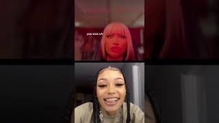 Coi Leray Clears The Rumors On Nicki Minajs Instagram Live