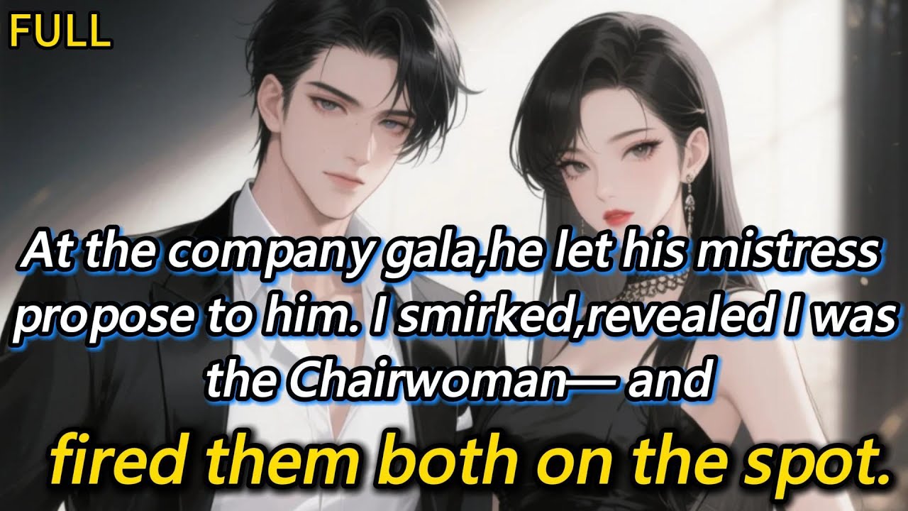 At the company gala,he let his mistress propose to him. I smirked,revealed I was the Chairwoman....