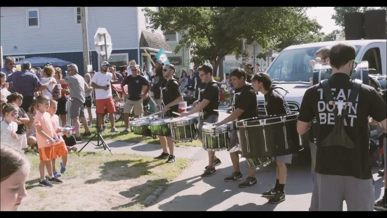Downbeat percussion Cape Vincent French Festival 2022 YouTube