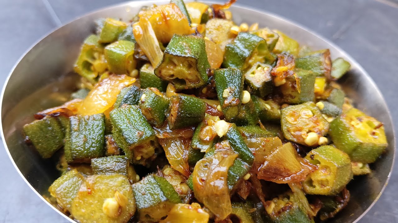 भिंडी प्याज मसाला । Bhindi Pyaj Masala. #recipe #bhindi - YouTube