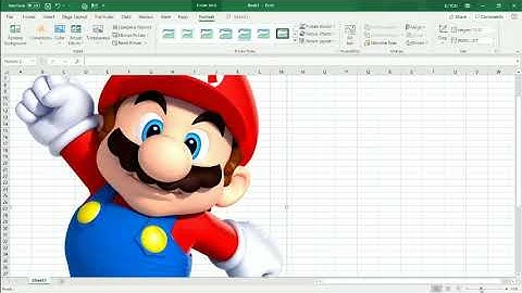 How to enlarge an image to print on multiple pages using Microsoft Excel Tutorial