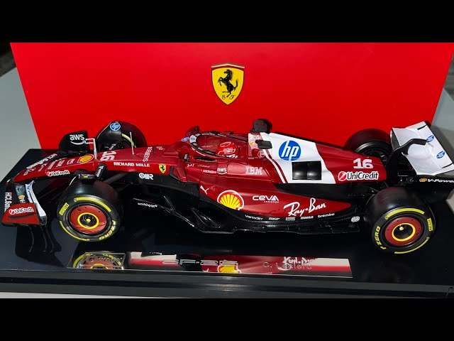 SCUDERIA FERRARI FORMULA 1 Diecast Box REVEALED! - YouTube