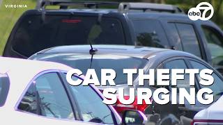 CAR THEFT ALERT: Virginia sees surge as warmer months approach