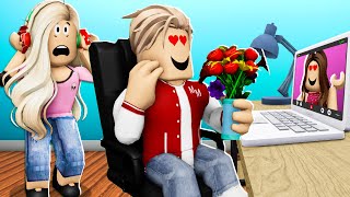 I Caught My Brother Online Dating! (Roblox)