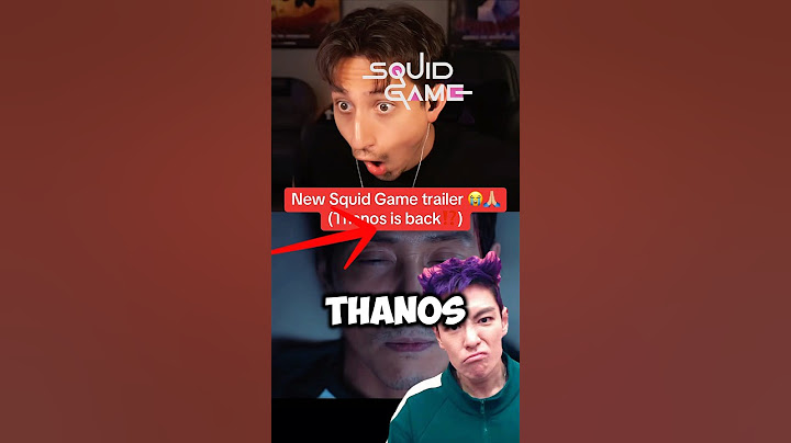 Thanos is ALIVE in Squid Game Season 3😱