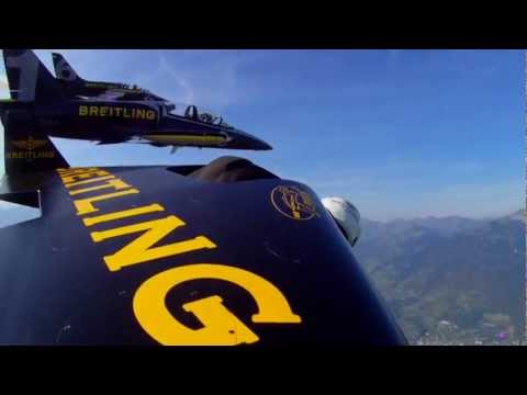 Ив Росси-человек самолет! "Нереальный полет" (Jetman Yves Rossy)