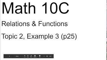Math 10C: Relations & Functions, Topic 2, Ex 3