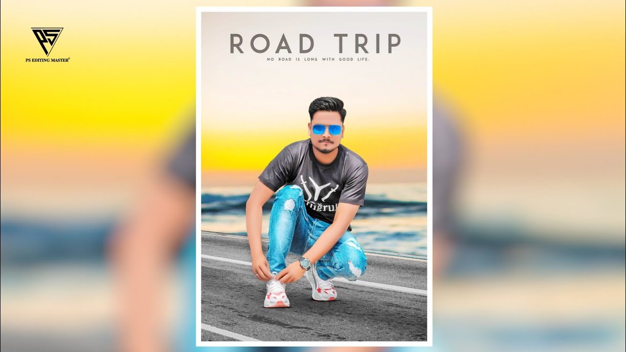 Road Trip Concept Photo Editing | Road Trip Photo Editing | Photo Editing Mobile Short Video |