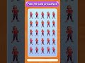 Find the Odd One Out – Cartoon Character Edition