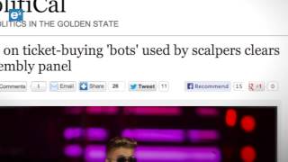 Scalpers Using Bots