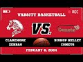 Claremore varsity boys basketball vs bishop kelley comets february 6 2024