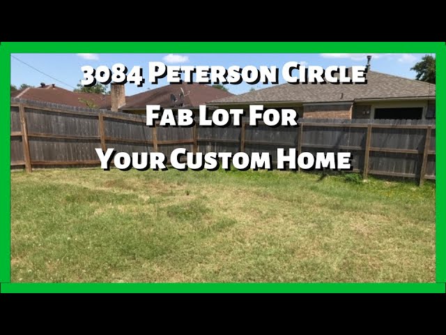 3084 Peterson Circle Bryan Texas Perfect Lot for Your new Home!