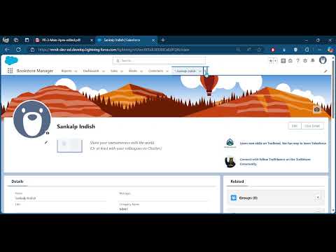 Creating an Application in SalesForce.com using Apex programming Language