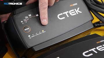 How to use the CTEK PRO25S/SE