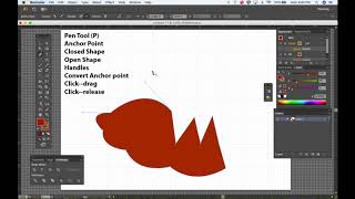 Adobe Illustrator CS6 Pen Tool for Beginners