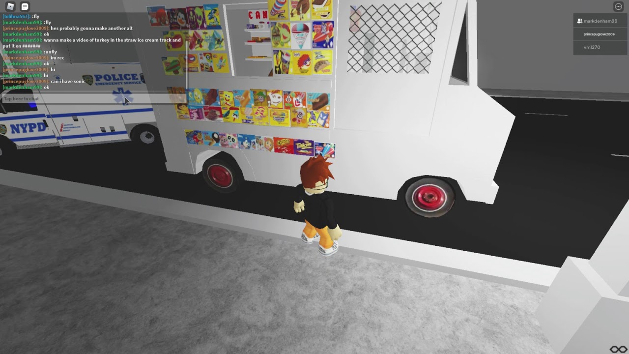 sanger ice cream truck roblox YouTube