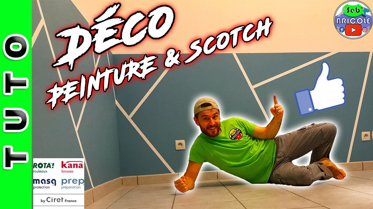 💡TUTO💡] HOW TO MAKE A PAINTING AND SCOTCH DECORATION? !!! 💪 