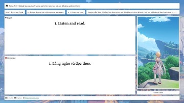 Tiếng Anh Lớp 7 (Global Success) ★ Unit 5: Food and Drink → Getting started → 1. Listen and read