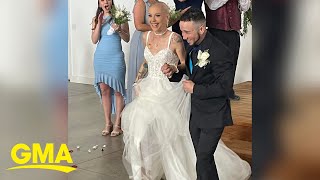 Community raises $20K to give woman with terminal cancer the wedding of her dreams