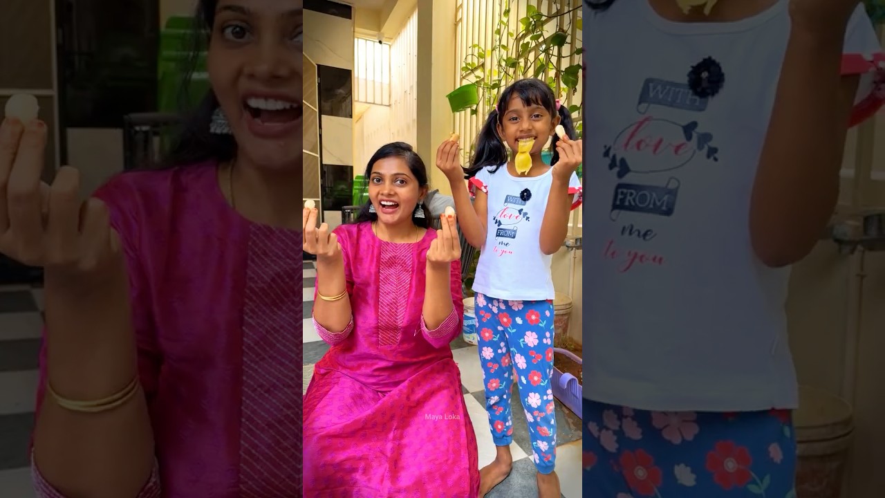 😲Mom Knows Best | Jackfruit Ladoo 🍬 #MayaLoka #jackfruit #momlife #reelsvideo
