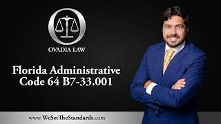 6 Florida Administrative Code 64 B7-33.001 Massage Therapy Advertisement