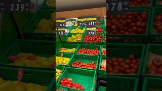 Цены в испанском супермаркете( овощи и фрукты). Что меня удивляет