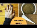 HOMEMADE HENNA FOR HANDS/DARK STAIN/MAKING MEHANDI CONE