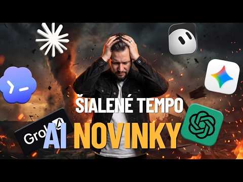 AI NOVINKY v Claude, ChatGPT, Grok či od Google! 🔥 Tempo je šialené! 🫨