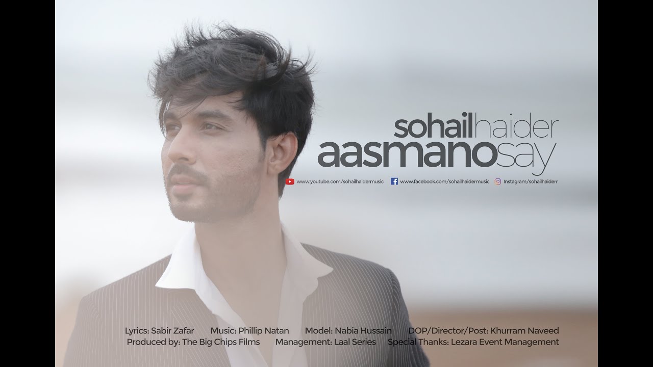 Aasmano Say Official Video  Sohail Haider  New Song  Pakistani Music