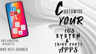 HOW TO CUSTOMISE/CHANGE YOUR iPHONE APPS. NO REDIRECTS screenshot 1