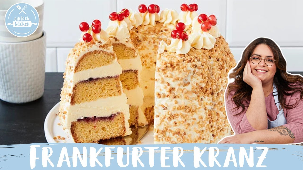 Frankfurter Kranz | Omas Klassiker-Rezept 😍🍰 I Einfach Backen