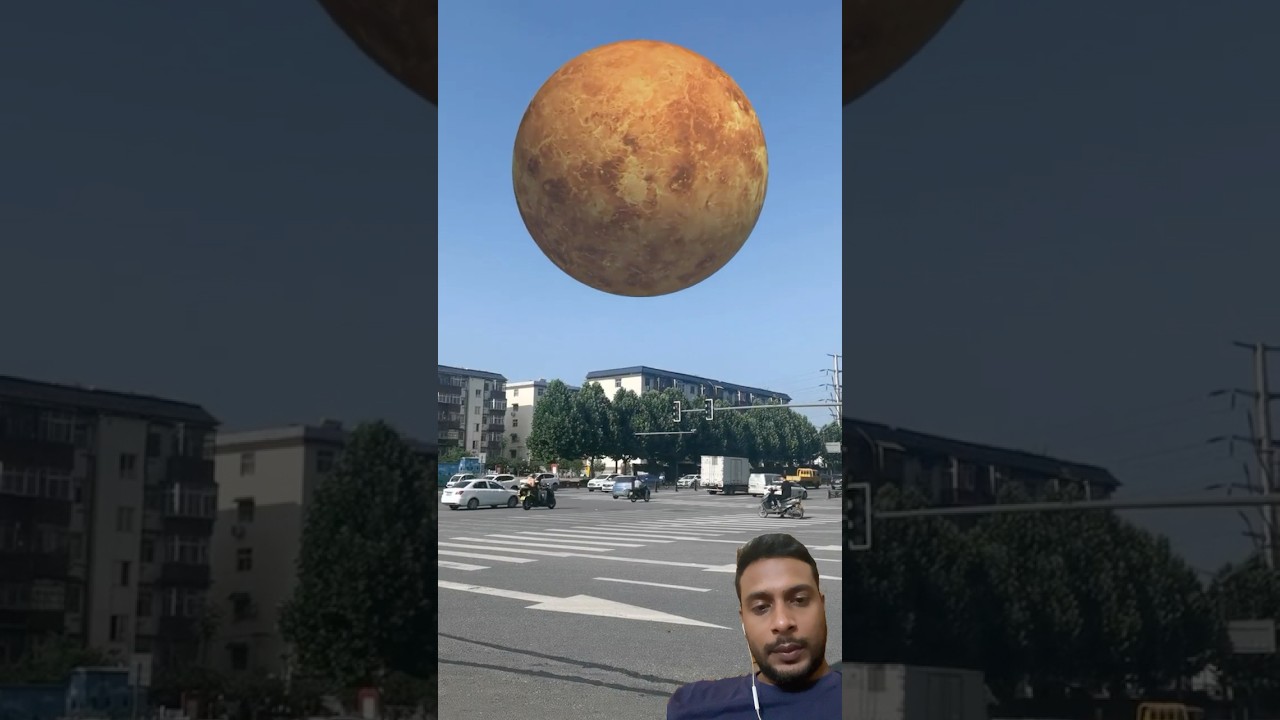 ￼ animation video planet crush in earth 3d vfx 