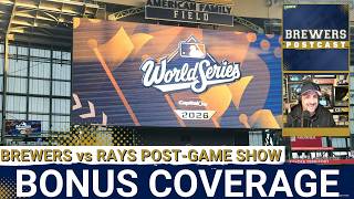 BREWERS BONUS COVERAGE: Reaction to Brewers Game 1 WIN in World Series!
